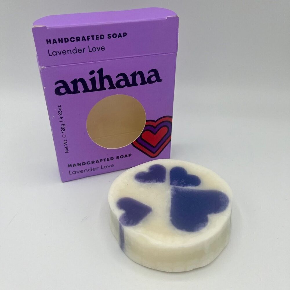 anihana Hydrating Gentle Bar Soap - Lavender Love - 4.23oz